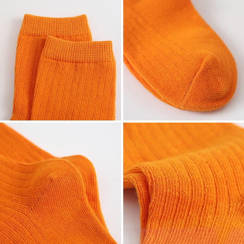 Vớ Cotton Mềm Mại Thoáng Khí Thoải Mái Thân Thiện Với Da Họa Tiết Kẻ Sọc Màu Kẹo Dễ Thương Cho Trẻ Em