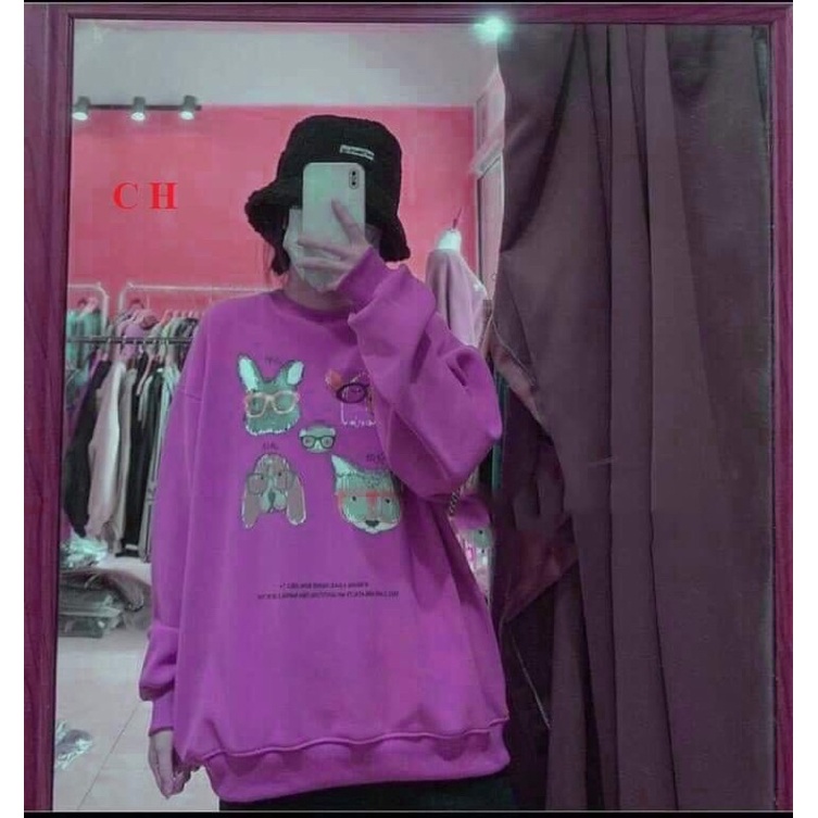 Áo swearter 4 thỏ COA244