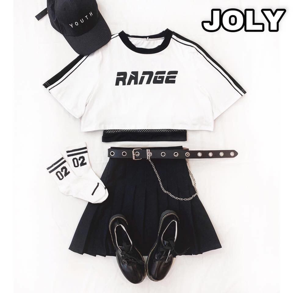set áo croptop range và áo lưới trong cực cool siêu hot hit