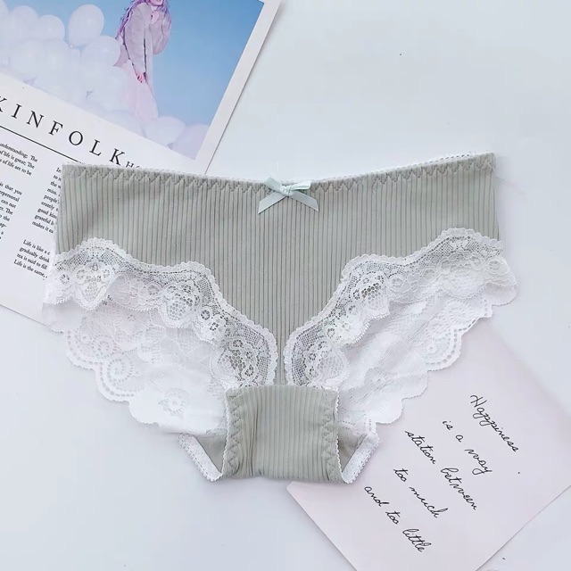♥️[Q11.HCM]♥️QUẦN LÓT NỮ PHỐI REN CAO CẤP- QUẦN LÓT TĂM TRE THÔNG HƠI CAO CẤP - CÔ CHỦ NHỎ CHUYÊN SỈ