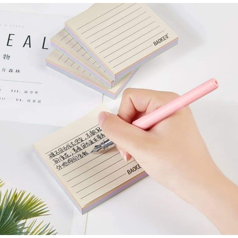 Giấy note có dòng kẻ Baoke