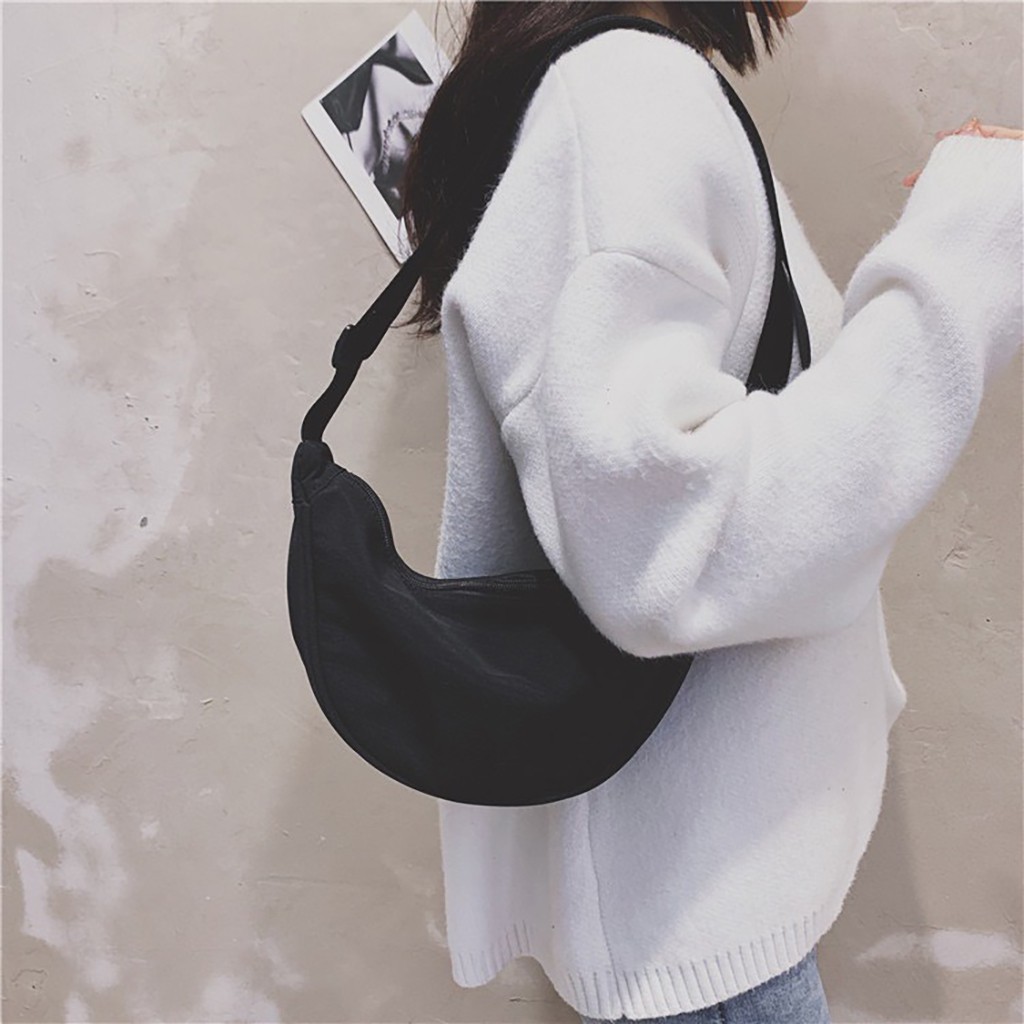 Túi tote vải canvas nữ đẹp đeo chéo nhỏ gọn đi học cute dễ thương giá rẻ BT08