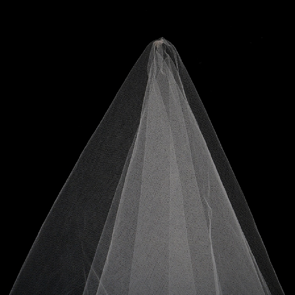 Mạng Che Mặt Đính Ngọc Trai Và Ruy Băng Đơn Giản Viền Mới Cho Cô Dâu Trong Studio