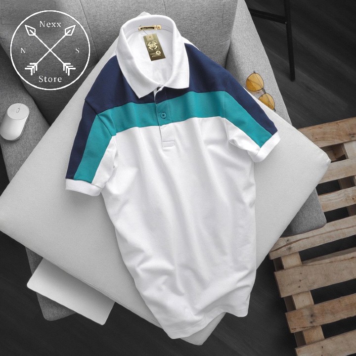 Áo thun polo nam sọc ngang có cổ bẻ vải cá sấu cao cấp trẻ trung Nexx&Dee NS1 | BigBuy360 - bigbuy360.vn