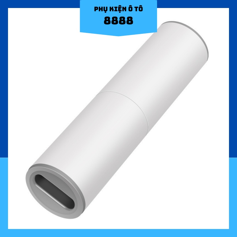 Máy Hút Bụi Ô Tô Mini 8888 Trắng/Đen, 120W, 12V, hút mạnh, sạch sẽ