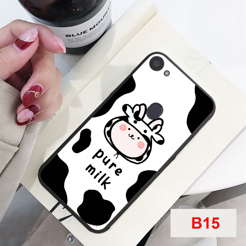 ỐP LƯNG OPPO F5/F7 HÌNH CHÚ BÒ SỮA CỰC HOT 2021
