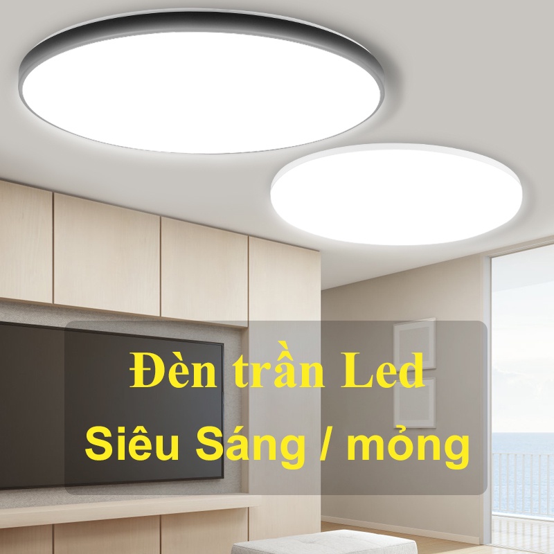 Đèn Led âm Trần CHUANGYANG 15w 20w 30w 40w 50w Siêu Sáng Chống ẩm