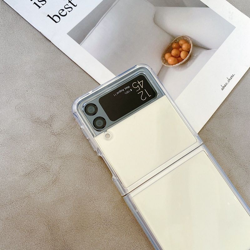 Ốp lưng Samsung Galaxy Z Flip 3 TPU dẻo trong suốt