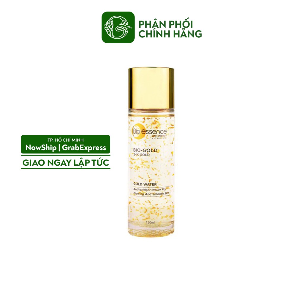 [Giao Ngay Lập Tức] Nước Dưỡng Da Tinh Chất Vàng Bio-Essence Bio-Gold Water 150ml