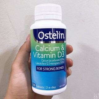Ostelin canxi & vitamin d3, canxi cho bà bầu, 130 viên