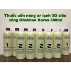 [CHÍNH HÃNG] Thuốc uốn thông minh công nghệ 3D Obsidian Smart curling perm 500mlX2 CẶP