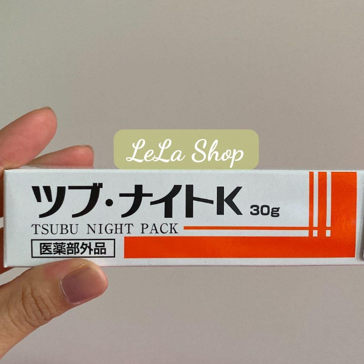 Kem Làm Mờ Mụn Thịt Tsubu Night Pack 30g Nhật Bản