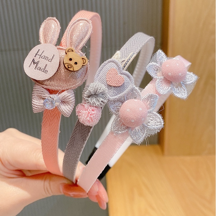 Băng đô cài tóc dễ thương không làm tổn thương tóc dành cho bé gái và các bạn nữ