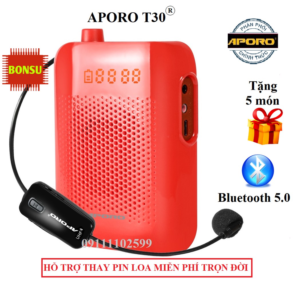 Máy trợ giảng không dây APORO T30 2.4G