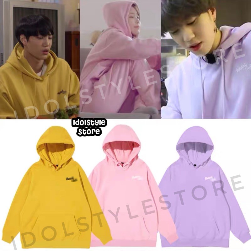 áo nỉ của Kai Exo và IU