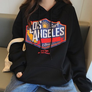 áo hoodie ulzzang hoodie nữ đẹp dài tay có mũ mỏng thun nỉ thu đông form dáng rộng kiểu hàn quốc