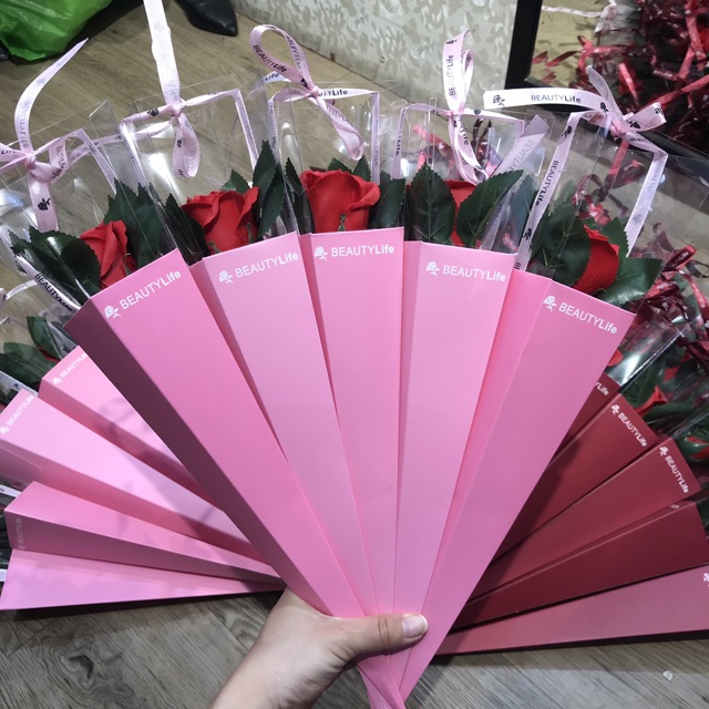 Hoa sáp 1 bông siêu sang chảnh khách đặt ít nhất 5 bông