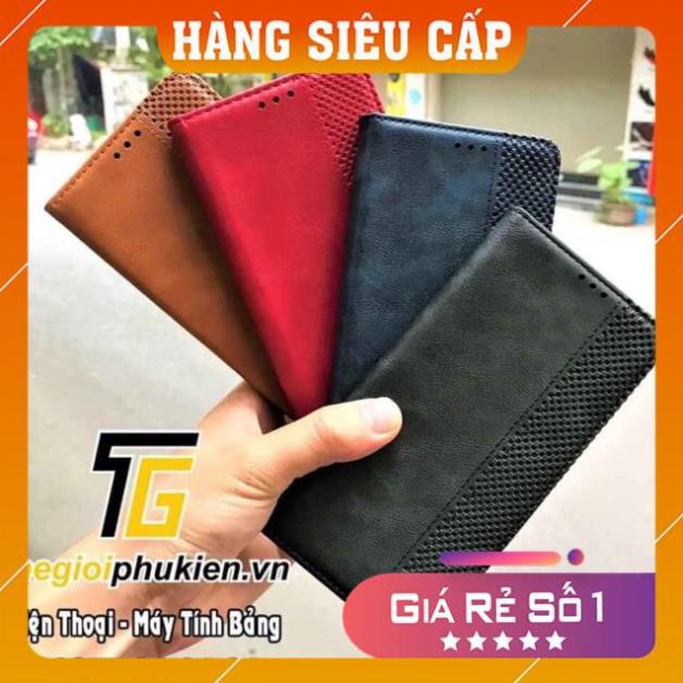 Bao da Samsung A51, Samsung A50s dạng ví có ngăn đựng thẻ