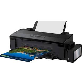 Máy in Phun màu Epson L1800 - Khổ A3 - gắn sẵn bộ tiếp mực ngoài (chưa có mực in)