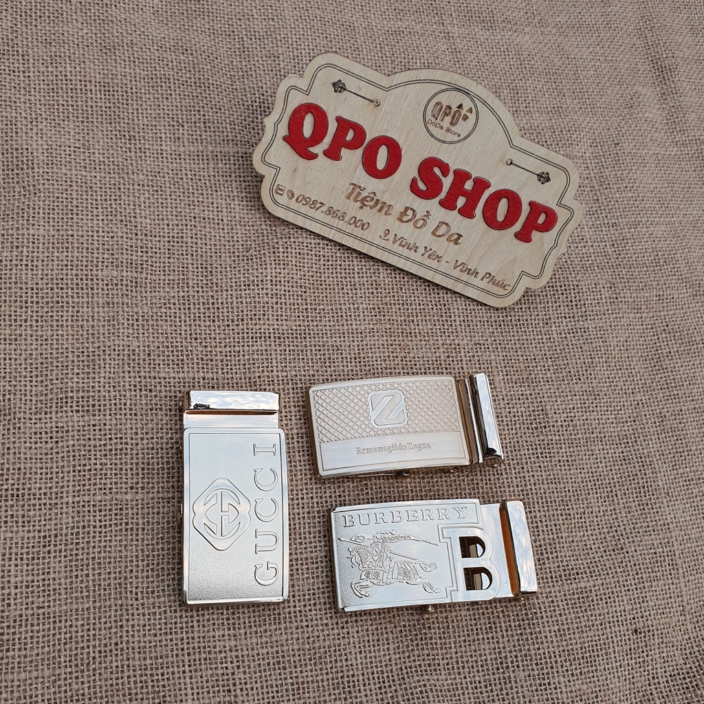 Đầu Khóa Thắt Lưng Nam, Đầu Khóa Lăn Chất Liệu Inox Cao Cấp