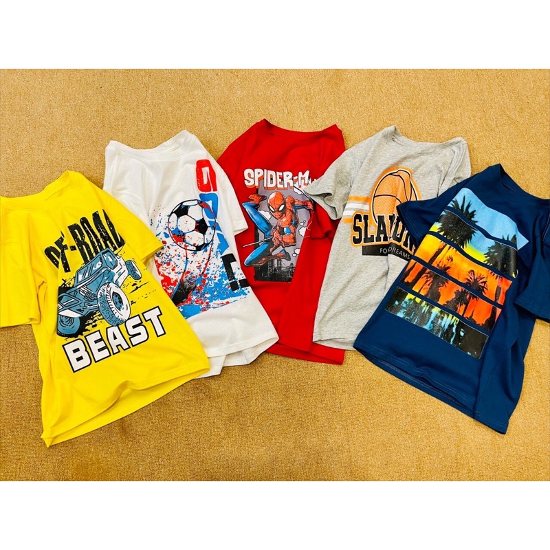 ÁO COTTON GAP BÉ TRAI size đại [20-50kg]