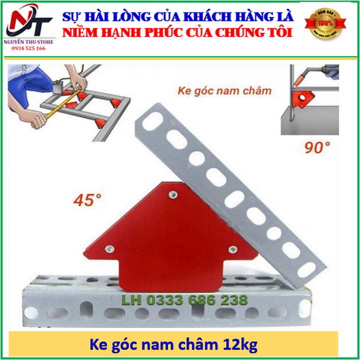 Nam cham ke góc 12Kg