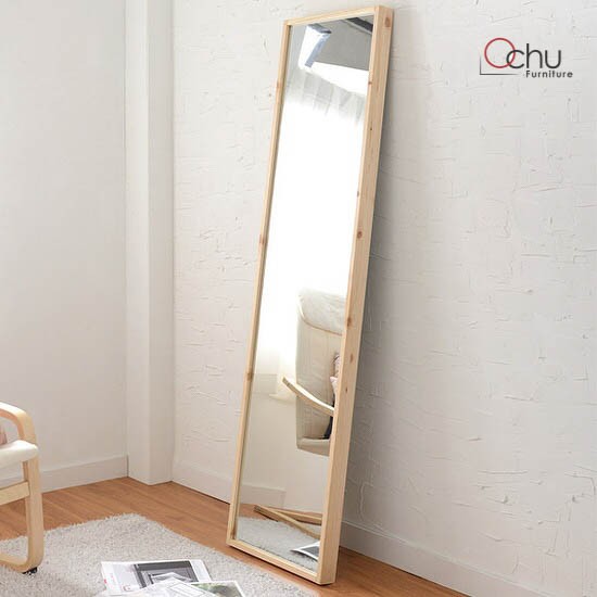 GƯƠNG ĐỨNG KHUNG GỖ DỰA TƯỜNG HÀN QUỐC - MIRROR - TN | Shopee Việt Nam