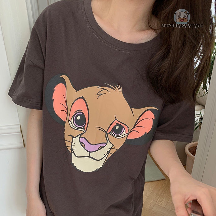 Bộ đồ ngủ hai món áo tay ngắn và quần đùi in họa tiết da báo thời trang hè thu mặc tại nhà đáng yêu dành cho nữ