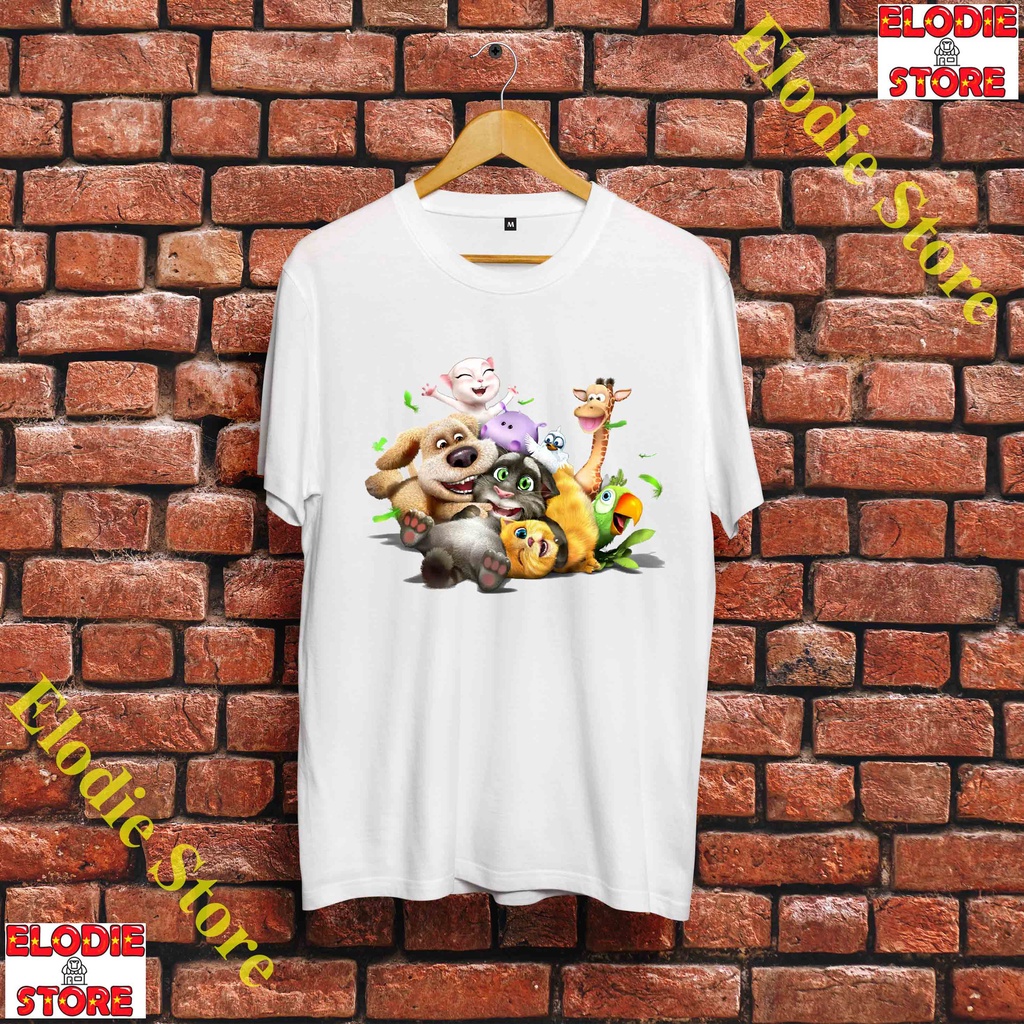 💕 Áo Talking Tom - Áo Chơi đùa cùng mèo Tom cực chất - cực dễ thương - TOM-011