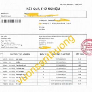 Phân hữu cơ organic komposu 2kg