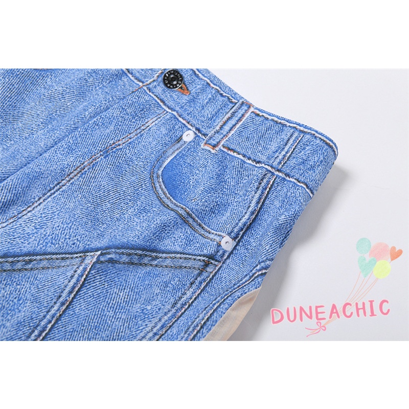 DUNEA Quần dài lưng cao phối lưới phong cách quyến rũ dành cho nữ