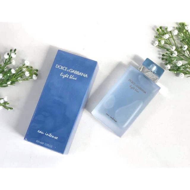 [ Mẫu thử ] Nước hoa Dolce&Gabbana DG light blue eau intense women 10ml Spray / Chuẩn authentic 💉