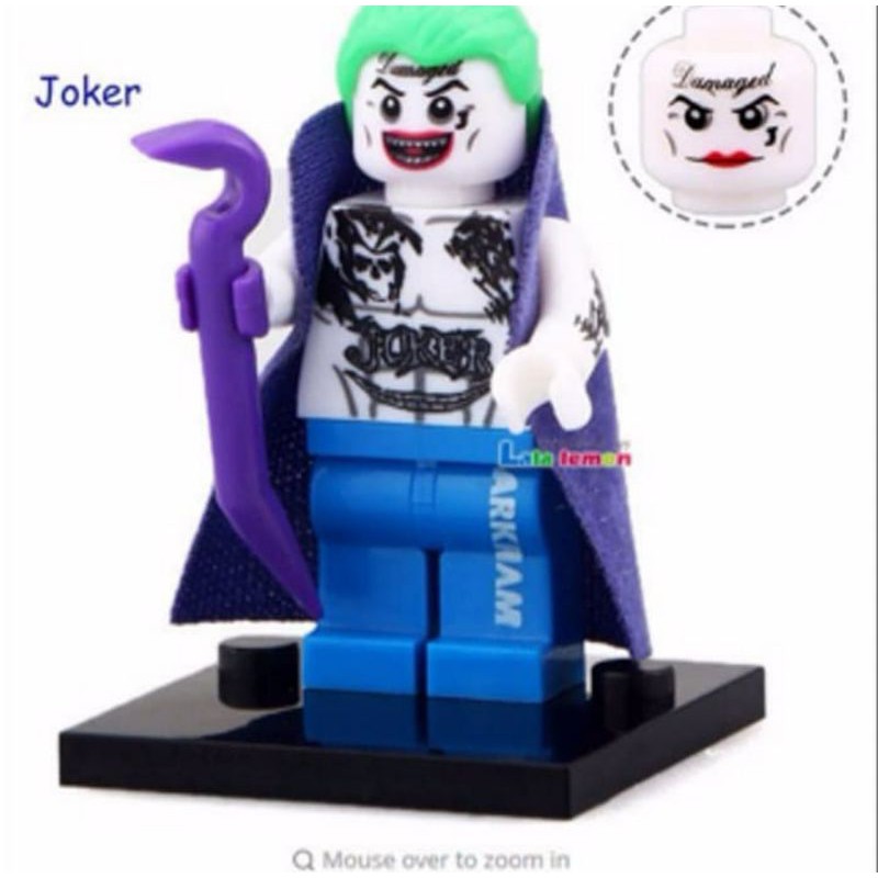 Lego Mô Hình Đồ Chơi Nhân Vật Joker Suicide Squad No Hộp Dc Comic Batman Tv