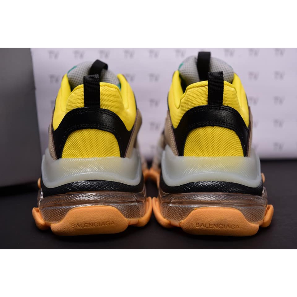 Giày Balen Đế Khí Cao Cấp Vàng Xanh