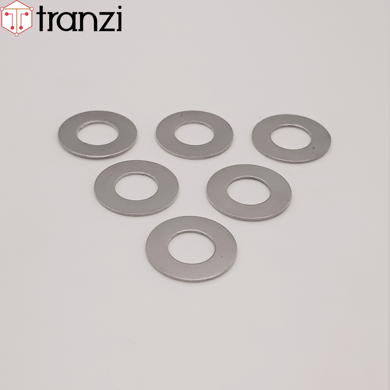 Long đen phẳng inox 201 M8x16+0,7 - túi 50 cái