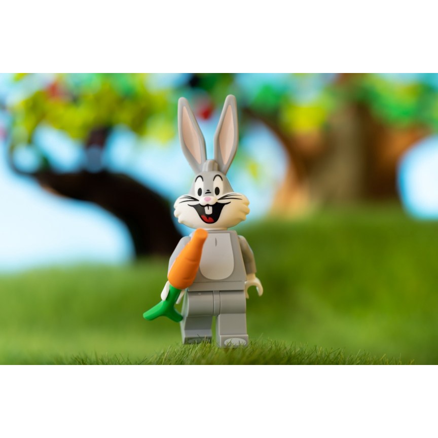 Nhân vật LEGO Minifigures Looney Tunes 71030 Bugs Bunny - Thỏ Bugs