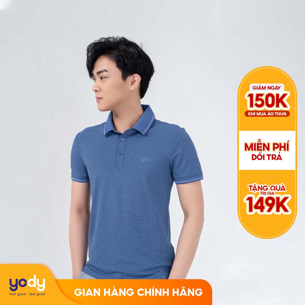 Áo Polo YODY nam askin bo viền cổ trẻ trung lịch lãm APM3761