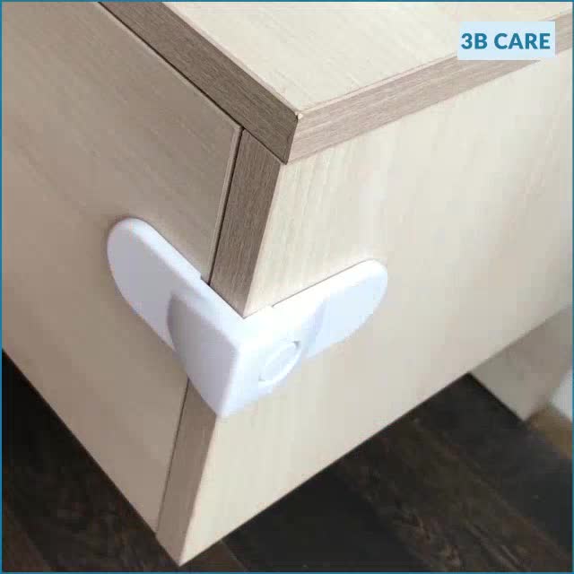 Khóa tủ ngăn kéo gập nút tròn/khoá tủ an toàn | BigBuy360 - bigbuy360.vn