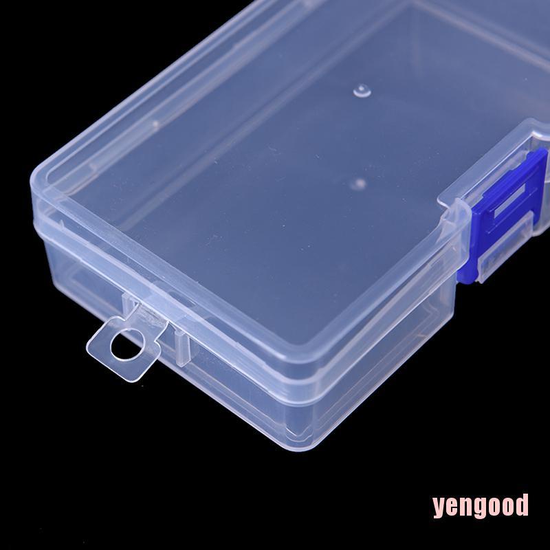 1 Hộp Nhựa Trong Suốt Đựng Dụng Cụ Câu Cá Tiện Lợi