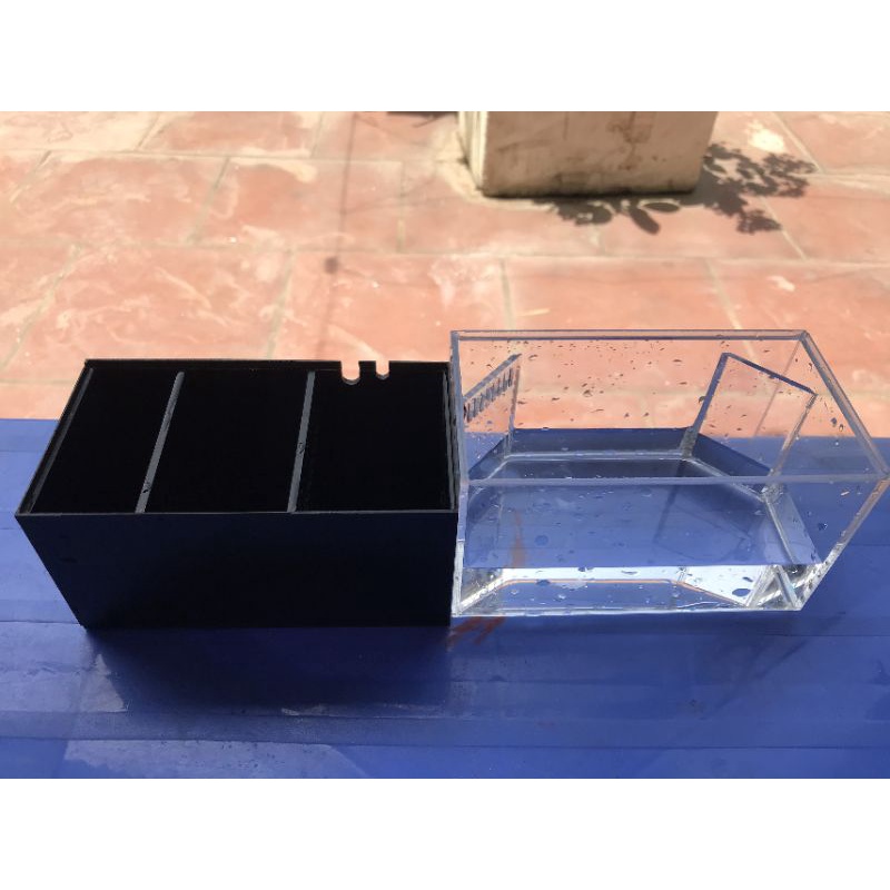 Bể cá acrylic mini thủy sinh để bàn làm việc