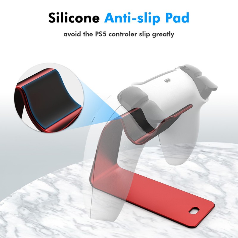 Giá đỡ trưng bày tay cầm chơi game PS5 đệm silicone chống trượt tiện lợi