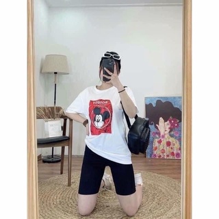 Quần legging ngố nữ