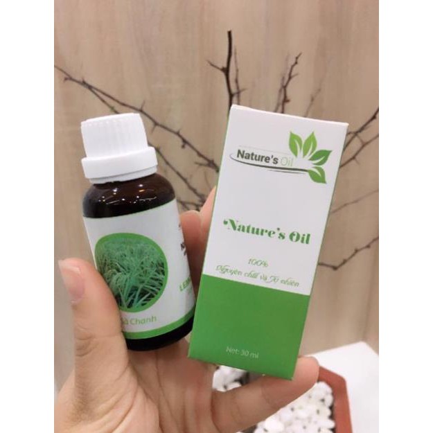 Tinh dầu sả chanh 30ml-viện KHCN VN (2 lọ)