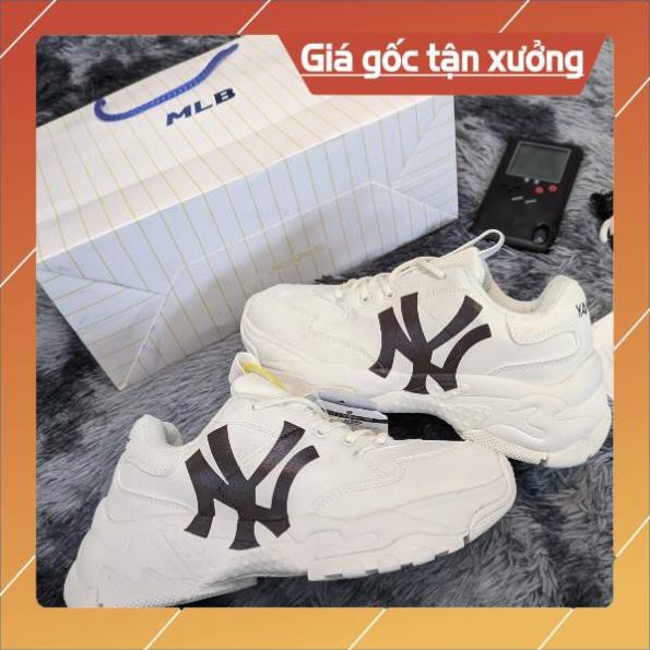 [FreeShip–Sale hàng cao cấp] Giày thể thao nam nữ Sneaker MLB NY Xịn sò Full bill box, Giầy MlB đi bộ, đi chơi, tập GYM