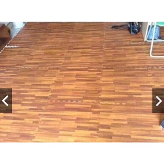 [Trợ giá] Thảm xốp ghép nền vân gỗ bộ 6 miếng kt 60x60cm