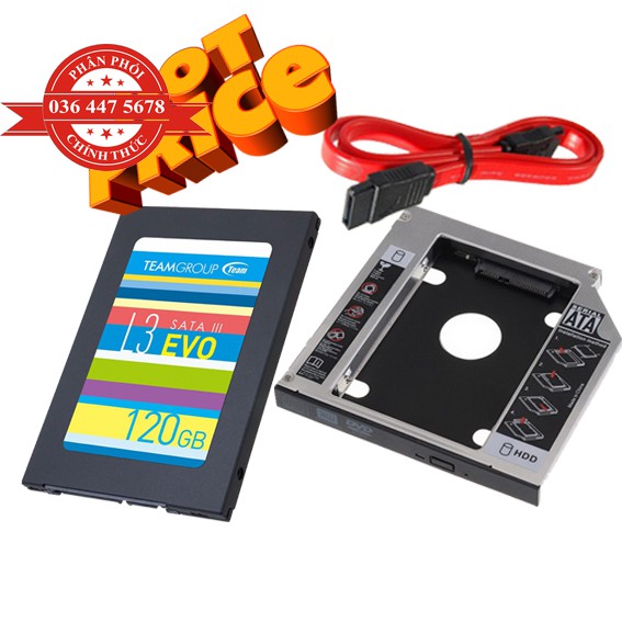 [Mã ELCLMAY giảm 7% đơn 500K] Ổ cứng SSD Team Group L3 EVO Sata III-120GB