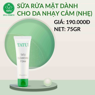 Sữa rửa mặt tatu dành cho mọi loại da