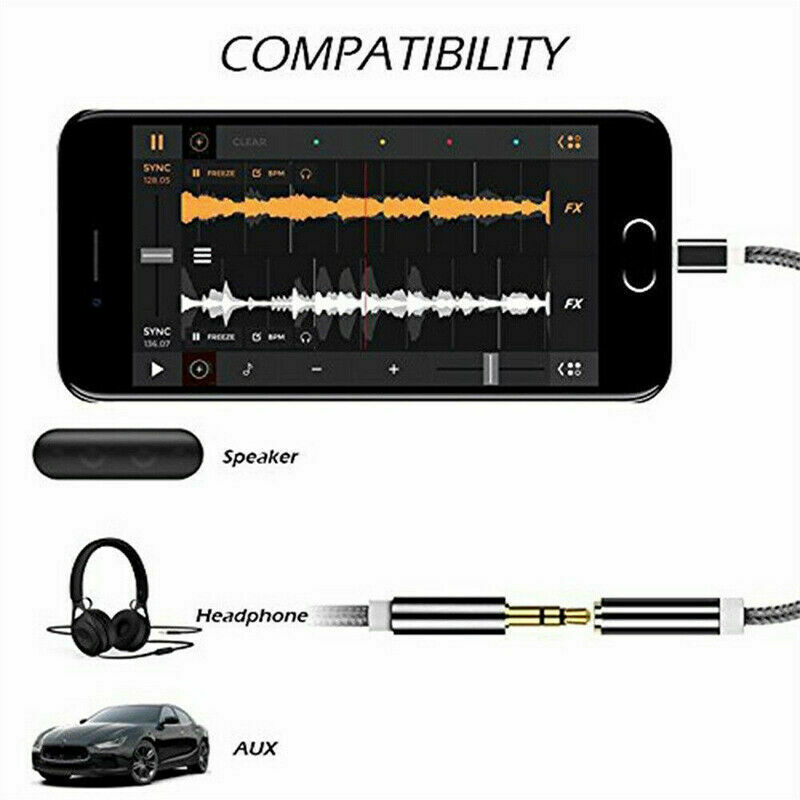 Cáp Chuyển Đổi Type-C Usb C Sang 3.5mm Aux Audio