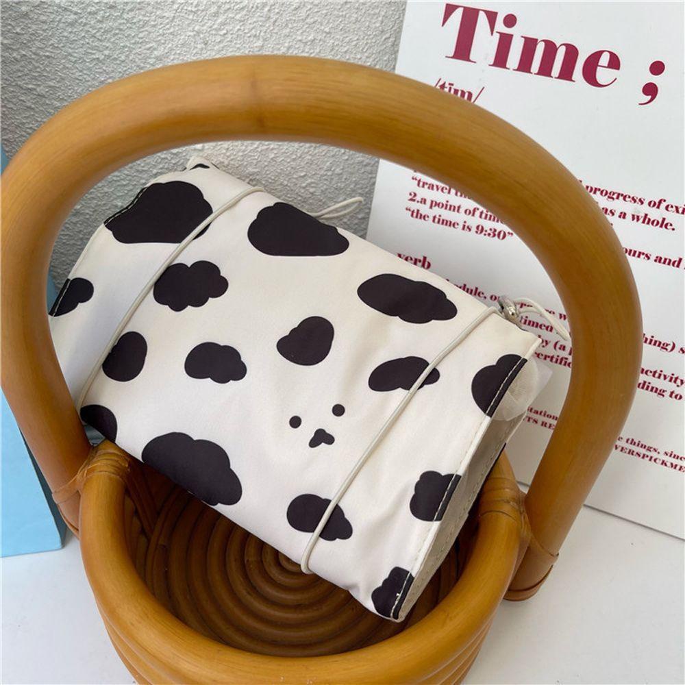 OCEANMAP Túi Đựng Mỹ Phẩm Cỡ Lớn Họa Tiết Thỏ / Gấu Đáng Yêu Tiện Dụng Mang Theo Du Lịch Cho Nữ