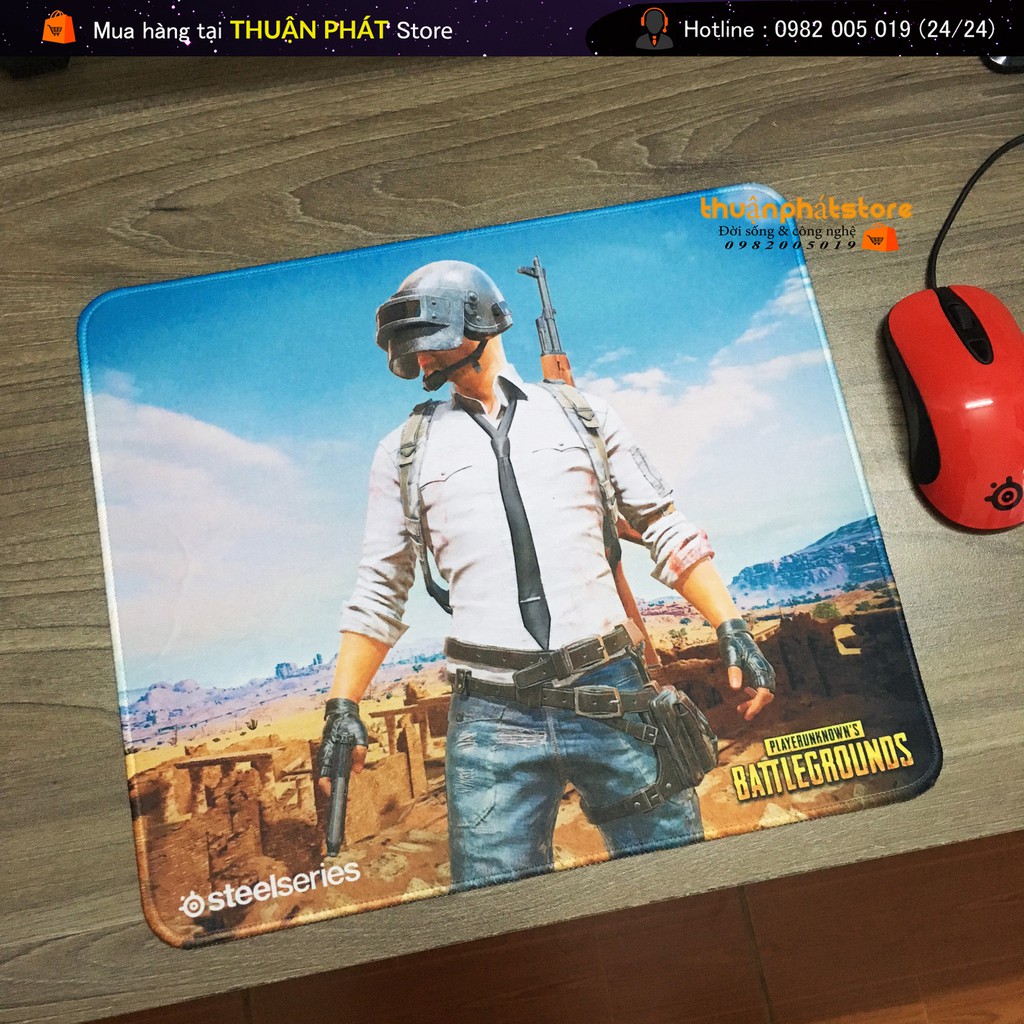 LÓT CHUỘT CỠ LỚN - SIZE 30x35 - NHIỀU MẪU - PAD STEELSERIES 30x35 ( BO VIỀN )